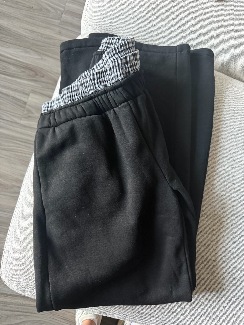 Edikted double waist sweats